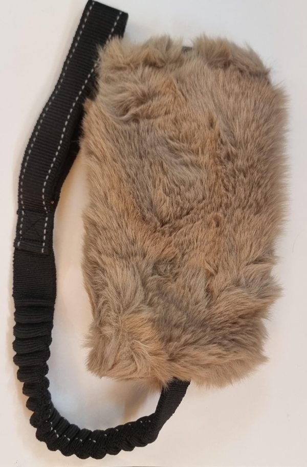 Rabbit Hair Bungee Tug Toy