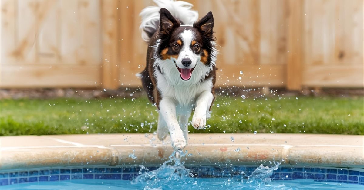 Dog Like to Swim