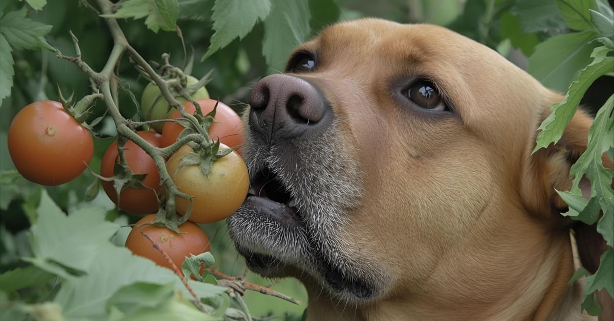 can a dog eat a tomato